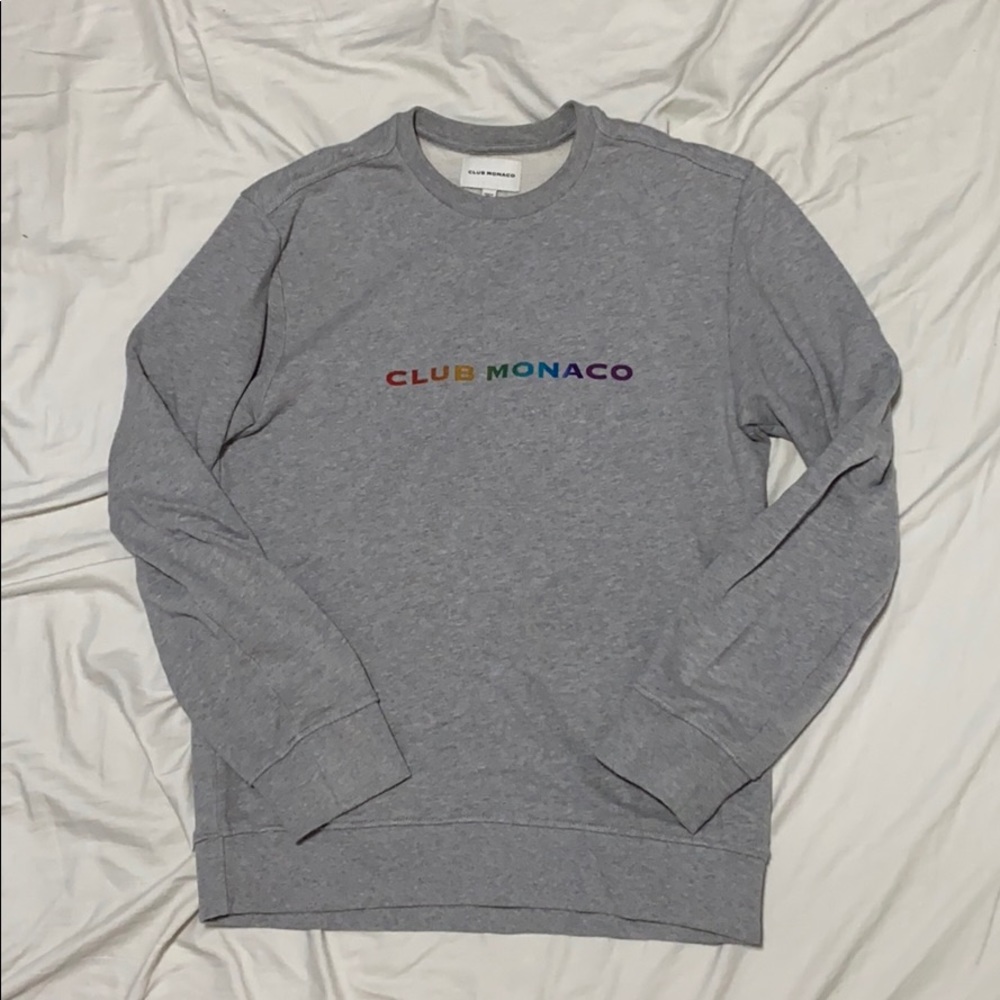 Club Monaco crew neck sweatshirt